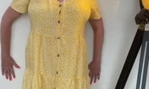 'Annabelâ€™s yellow summer dress'