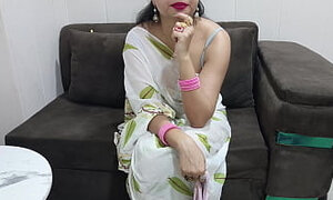 Indian stepmom fucked by stepson with dirty talk while daddy was out of home