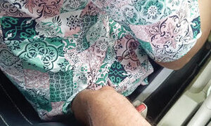 office manager enjoying hot Romance with married colleague inside car part 3