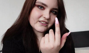 I own you! I want you to cum while I spit in your face!