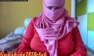 Arab muslim in orange hijab big tits on cam November 1st