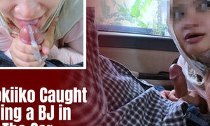 Hijab Girl Cheat with Her Colleague Car and Got Cum In Mouth - Minokiiko