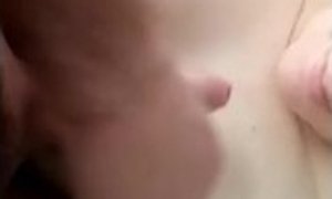 Cheating Slut Gives Blowjob Until Cum In Her Mouth