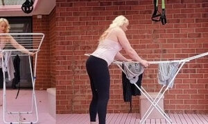 clothes rack strength test