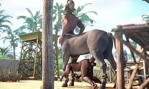Man With Equine Dong Gets Centaur