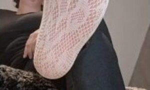 Take a close look at my lovely fishnets.