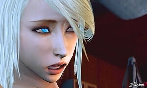 Busty 3d Blonde Pounded With Huge Alien Cock