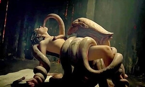Girl Fucked By Alien Ocotopuss