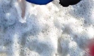 Worship Milfs barefeet in the sand and water at the beach