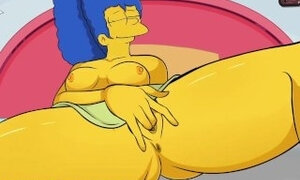 Marge Simpson Pussy Fingering Squirting Orgasm - Hole House