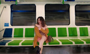 A friend of my husband&#039;s films the train ride