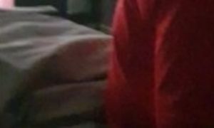 Step mom in red shirt get fucked by step son