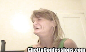 Ghetto Granny Gumjob Whore Bigot Blowjob Geezer Chin Slut!