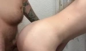 BELLE GETS QUICK FUCK BEFORE SHOWER