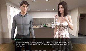 NTR dream: the wife regrets cheating on her husband and then giving a handjob to the neighbor ep.4