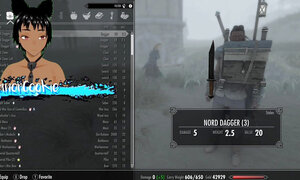 Skyrim B and L sex mod Having sex on a farm out in the field