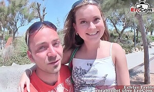 Heibe Blondine Wird Am Strand Angesprochen Und Zum Ficken Mit Genommen