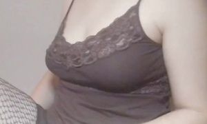 'Hot Mommy Shows Big Milky Tits On Skype'