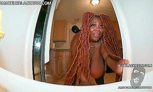 Queen Key Gets Fucked Around The House