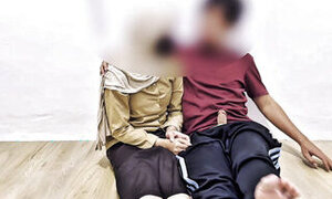 Hijab Girl Dates Gym Teacher In Class After Scouting
