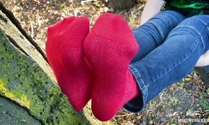 Beautiful Goddess feet in socks compilation part 2