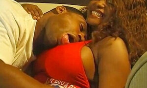 Big Breasted Ebony Goddess Gets Her Asshole Fucked By Muscular Black Stud