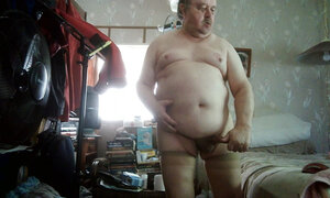 GIRDLED GAY BOY - completely naked wiener cum