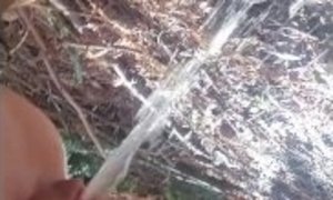 Desperate Piss in the Woods
