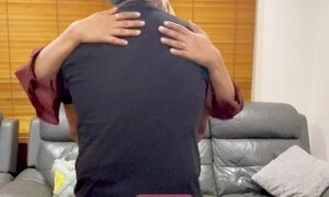 Cute Muslim Wife: Romantic Hugging and Kissing Sex in Hijab and Abaya - Pussy Fingering