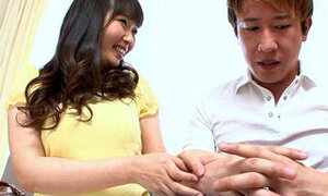 His Classmate Japanese Step-Mom seduce Boy to Cheating Creampie Fuck and let him cum deep inside