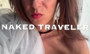 'NAKED TRAVELER does NUDE Rope Dance'