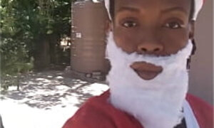 Black Ebony Merry :Xmas to you all! video message