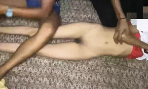 Sexy hot dirty girl by two dude