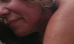 Aries Vixen Hotwife POV Orgasm from BBC creampie in my pussy