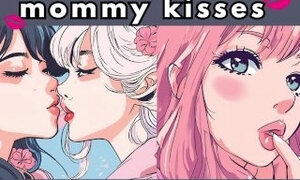 ASMR kisses  mommy girlfriend spoils you with kisses  asmr roleplay F4M