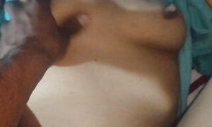 Wife is very hot sex in night with husband