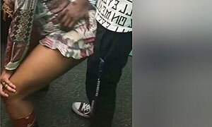 Ebony Thot Taking Backshots In A Stockroom From Employee