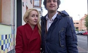 GERMAN SCOUT - ROUGH ANAL FOR SKINNY MILF AT STREET CASTING