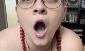 Nasty Slut Blowjob Swallow with Dirty slutty talk