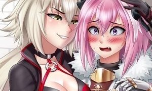 [ASMR] Dommy Mommy Surprises a Cute Femboy  M4F  Strangers to Lovers  Moans  Kissing