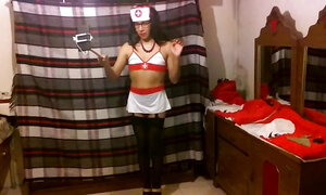 Joselynne Crossdreser Nurse Cosplay Web