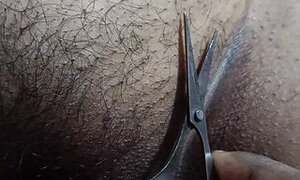 Indian Bengali Housewife Boudi Ass Hair Cut 2