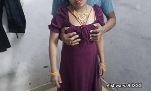 Beautiful Indian Bhabhi Aishwarya Fuck With Her Husband at Morning Very Hard Fucking. Indian Desi Hindi BF Video.