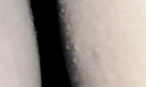Wow! Comdom off! My Friend Fucked and Came Inside My Wife's Ass