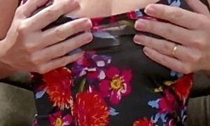 Red Panties Going up the Ass