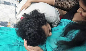 Hot wife hard fuck in bedroom saree removal and hot sex