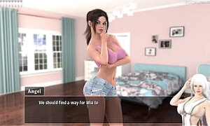 Stepsis Wouldn&rsquo_t Stop Teasing Him With Her Big Tits, Huge Tits Stepsis Wants To Get Fucked - Lust &amp_ Life 02 3D Hentai Porn Game