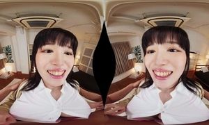 Jap naughty wench VR crazy porn clip