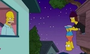 The Simpsons Homer fucks Marge's tight pussy 2o23