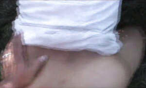 Bhabhi bathing in open space and fucked